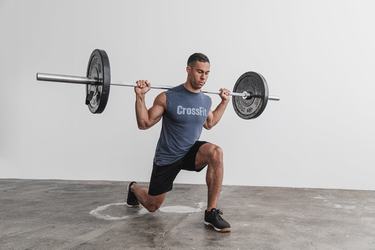 Nobull Crossfit® Sleeveless Men's T Shirts Navy | Australia (ST6320)